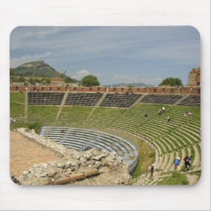 Europa, Italien, Sizilien, Taormina. 3. Jahrhunder Mousepad