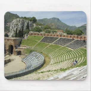 Europa, Italien, Sizilien, Taormina. 3. Jahrhunder Mousepad