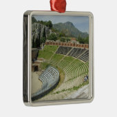 Europa, Italien, Sizilien, Taormina. 3. Jahrhunder Silbernes Ornament (Rechts)