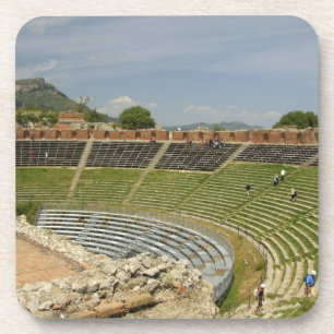 Europa, Italien, Sizilien, Taormina. 3. Jahrhunder Untersetzer