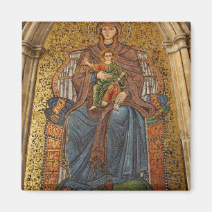 Europa, Italien, Sizilien, Taormina. Madonna und K Magnet