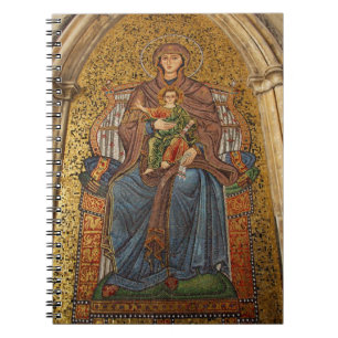 Europa, Italien, Sizilien, Taormina. Madonna und K Notizblock