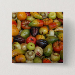 Europa, Italien, Sizilien, Taormina.Traditionell Button