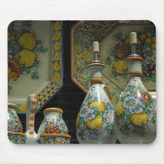 Europa, Italien, Sizilien, Taormina. Traditionell  Mousepad (Vorne)