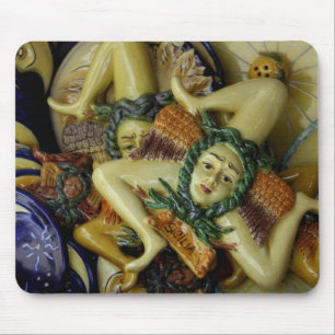 Europa, Italien, Sizilien, Taormina. Traditionell  Mousepad
