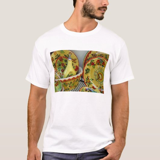 Europa, Italien, Sizilien, Taormina. Traditionell  T-Shirt (Vorderseite)