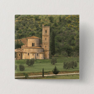Europa, Italien, Toskana. Abbazia di Sant'Antimo, Button
