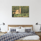 Europa, Italien, Toskana Abbazia di Sant'Antimo, Leinwanddruck (Insitu (Schlafzimmer))