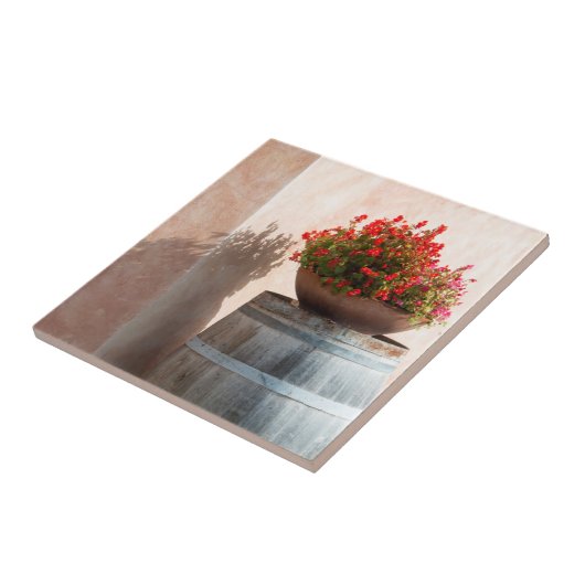 Europa, Italien, Toskana. Blume Fliese (Seite)