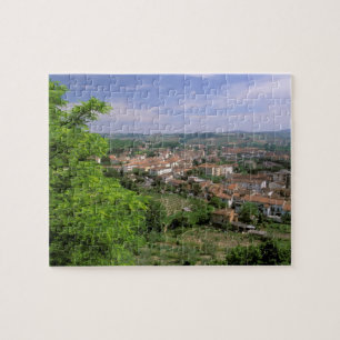 Europa, Italien, Toskana, Certaldo. Mittelalterlic Puzzle