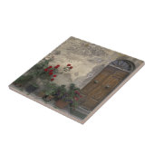 Europa, Italien, Toskana, Chianti, toskanische Tür Fliese (Seite)