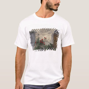 Europa, Italien, Toskana, Chianti, Toskanische Tür T-Shirt