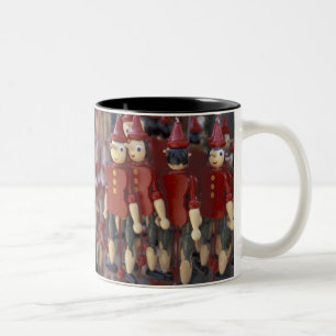 Europa, Italien, Toskana, Collodi, Heimat von Zweifarbige Tasse
