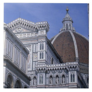 Europa, Italien, Toskana, Florenz. Piazza del 2 Fliese