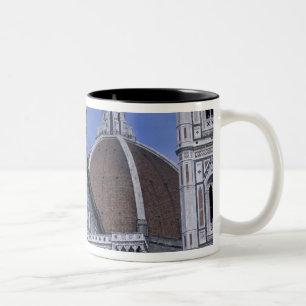 Europa, Italien, Toskana, Florenz. Piazza del 2 Zweifarbige Tasse