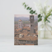 Europa, Italien, Toskana, Lucca, Stadpanorama Postkarte (Stehend Vorderseite)