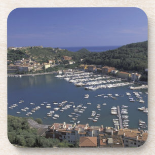 Europa, Italien, Toskana, Porto Ercole, Ansicht vo Getränkeuntersetzer