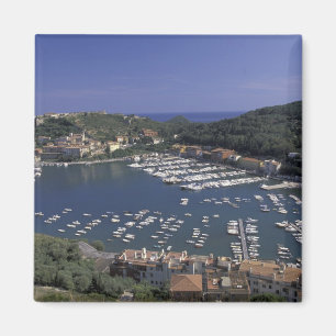 Europa, Italien, Toskana, Porto Ercole, Ansicht vo Magnet