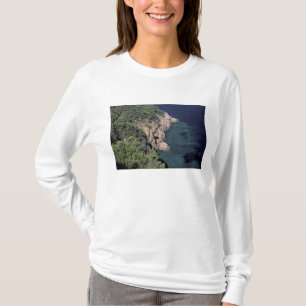 Europa, Italien, Toskana. Rocky Küste; Cala T-Shirt