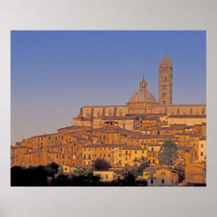 Europa, Italien, Toskana, Siena. 13. Jahrhundert 3 Poster