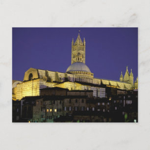 Europa, Italien, Toskana, Siena. 13. Jahrhundert Postkarte