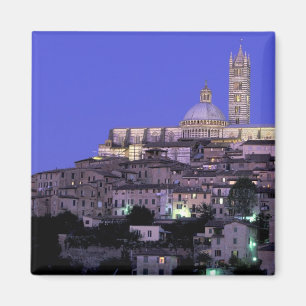 Europa, Italien, Toskana, Siena. 13. Jh. Dom und Magnet