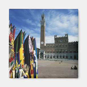 Europa, Italien, Toskana, Siena. Piazza del Magnet