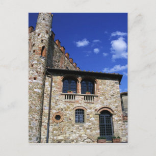Europa, Italien, Umbrien, Chianti, Montebenichi. Postkarte