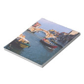 Europa, Italien, Venedig. Einfahrt von Schiffen Notizblock (Rotiert)