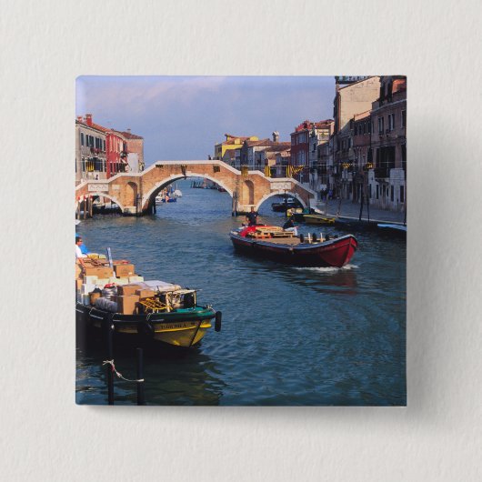 Europa, Italien, Venedig. Einschiffung Button (Vorderseite)