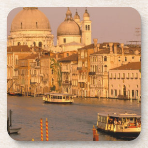 Europa, Italien, Venetien, Venedig. Sonnenuntergan Getränkeuntersetzer