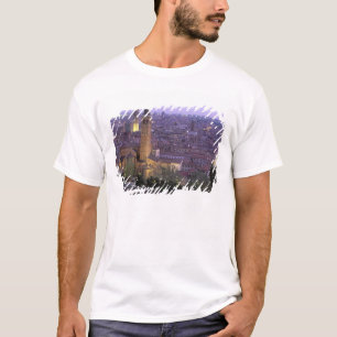 Europa, Italien, Venetien, Verona. Blick vom Caste T-Shirt