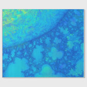 Europa JellyFish 3D Fraktal GIFT WRAP BULK Geschenkpapier (Flach)