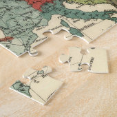 Europa-Karte-Länder - Weltantike Puzzle (Seite)