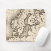 Europa-Karte Mousepad (Mit Mouse)