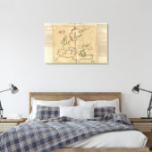 Europa-Klima Leinwanddruck (Insitu (Schlafzimmer))