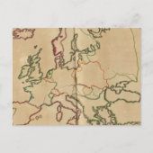 Europa-Klima Postkarte (Vorderseite)