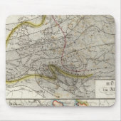 Europa-Klimakarte Mousepad (Vorne)