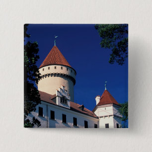 Europa, Konopiste Schloss, Tschechische Republik, Button