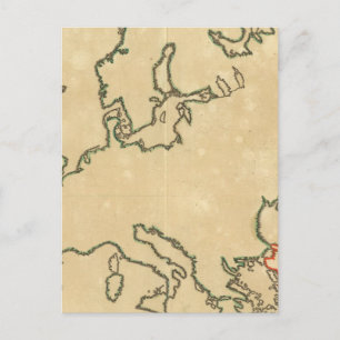 Europa Kontur 2 Postkarte