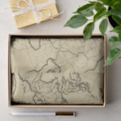 Europa-Konturkarte Seidenpapier (Geschenk)