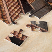 Europa, Kroatien. Altstadt von 2 Puzzle (Seite)