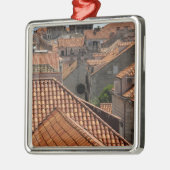 Europa, Kroatien. Altstadt von 2 Silbernes Ornament (Links)