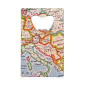 Europa-Landkarte der Länder Staaten Geldbeutel Flaschenöffner (Vorderseite)