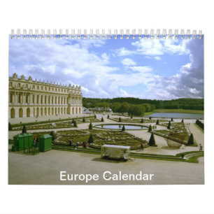 Europa Landschaft Architektur Kalender