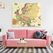 Europa Leinwanddruck (Insitu (Wohnzimmer))