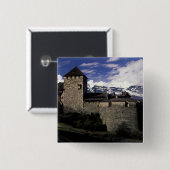Europa, Liechtenstein, Vaduz. Burg Vaduz, 2 Button (Vorne & Hinten)