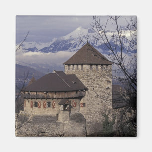 Europa, Liechtenstein, Vaduz. Schloss Vaduz, Magnet