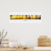 "Europa, los colores de la vergüenza" - Cuadro 1 Poster (Küche)