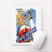 Europa nach Amerika ~ Vereinigte Staaten Mousepad (Mit Mouse)
